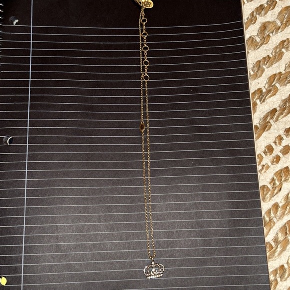 UNREAL DEAL  2 for 1. Juicy Couture sea star necklace & crown necklace  ✨⭐️ - Picture 4 of 4